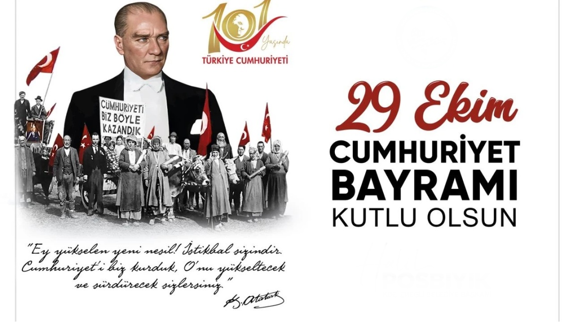 Cumhuriyetimizin 101. Yılını Coşkuyla Kutladık